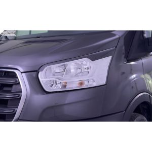 Rdx RDX Fényszóró légterelő Ford Transithoz (ezüst Halogén fényszórók) 2014- (ABS) Headlight styling