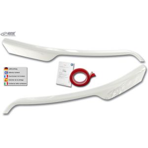 Rdx RDX Fényszóró légterelő Ford Transithoz (ezüst Halogén fényszórók) 2014- (ABS Fényes Fehér) Headlight styling