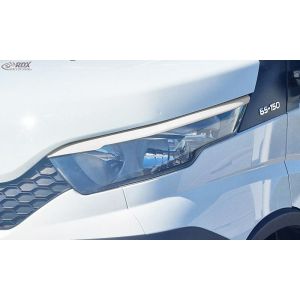 Rdx RDX fényszóró légterelők Iveco-hoz (e)Daily 2014-2019, Facelift 2019-2024 és Facelift 2024- (ABS fényes fehér) Headlight styling
