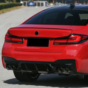 AutoStyle AutoStyle hátsó légterelő BMW 5-Series G30 Sedan 2016-2023 (ABS fényes fekete) számára Ready-made rear spoilers