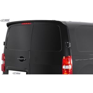 Rdx RDX tetőspoiler alkalmas CitroEn Jumpy/Spacetourer & Peugeot Expert/Traveller & Toyota Proace/Proace Verso 2016- Opel Vivaro/Zafire Life 2019- & Fiat Scudo/Ulysse 2022-ekhez (2 baros ajtókkal) Ready-made rear spoilers