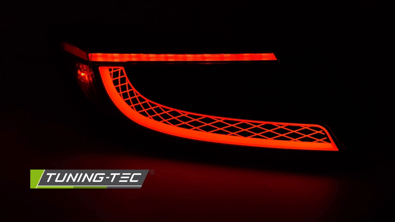 Tuning-Tec Toyota GR86, 2021-től, üdvözlőfény funkciós, futó fényes index-es, full Led piros tuning hátsó lámpa 1